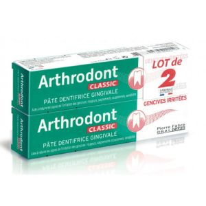 ARTHRODONT Classic pâte gingivale 75ml lot de 2