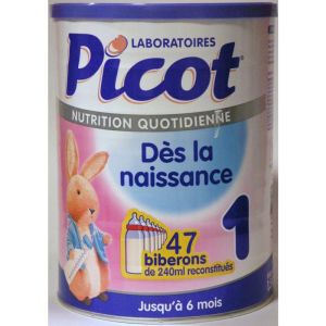 PICOT Nutrition Quoridienne Lait 1er âge Boîte/1500g
