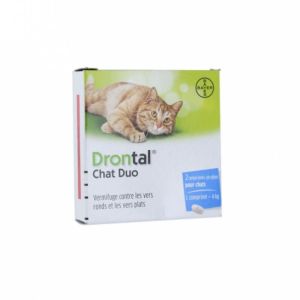 Drontal Chat Vermifuge Cp Bte 2