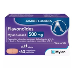 Flavonoides 500 mg boite 60 comprimés