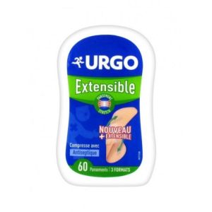 URGO Extensible boite de 60 pansements / 3 formats