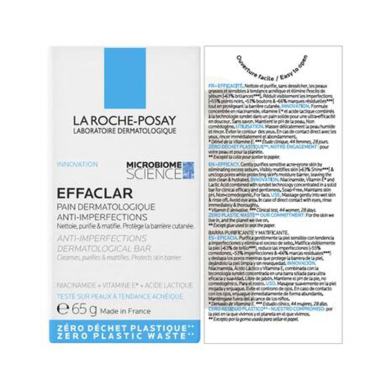 La Roche Posay Effaclar Pain Dermato 65G