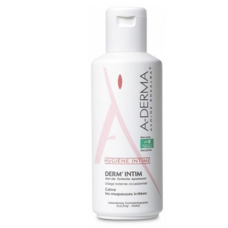 Aderma Derm'Intim Muqueuses Irritées PH8 200 ml Avis