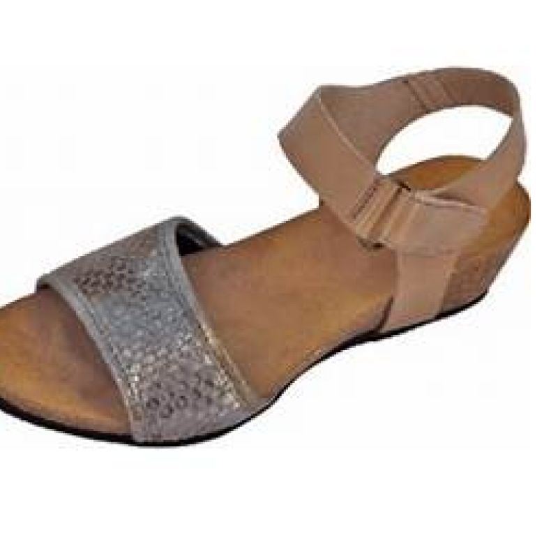 Gibaud - Sandales Camelea - Taupe métallique- taille 35