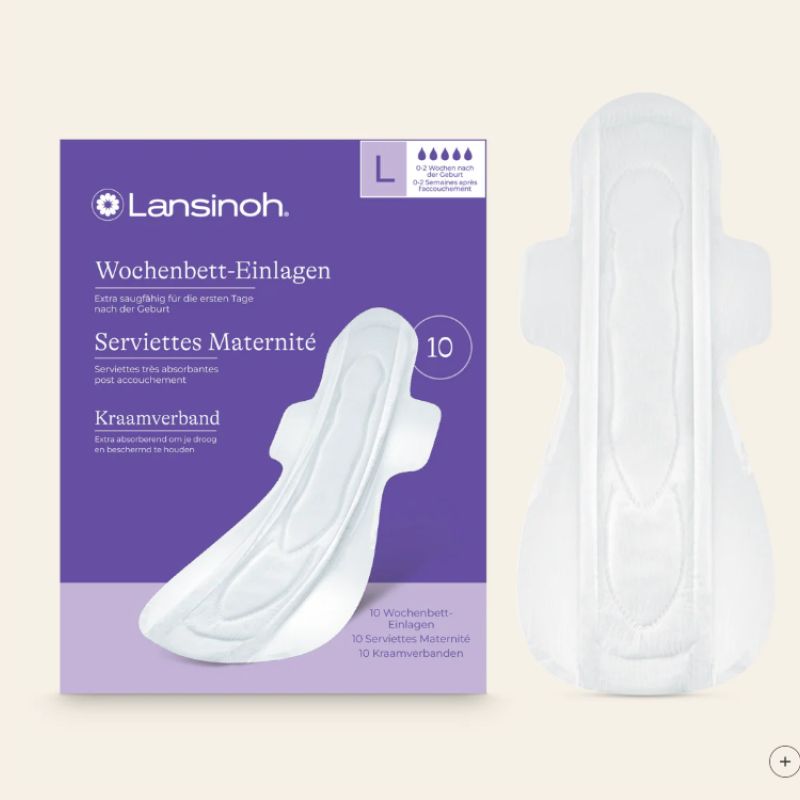 Lansinoh Serviettes Maternité Post accouchement 10