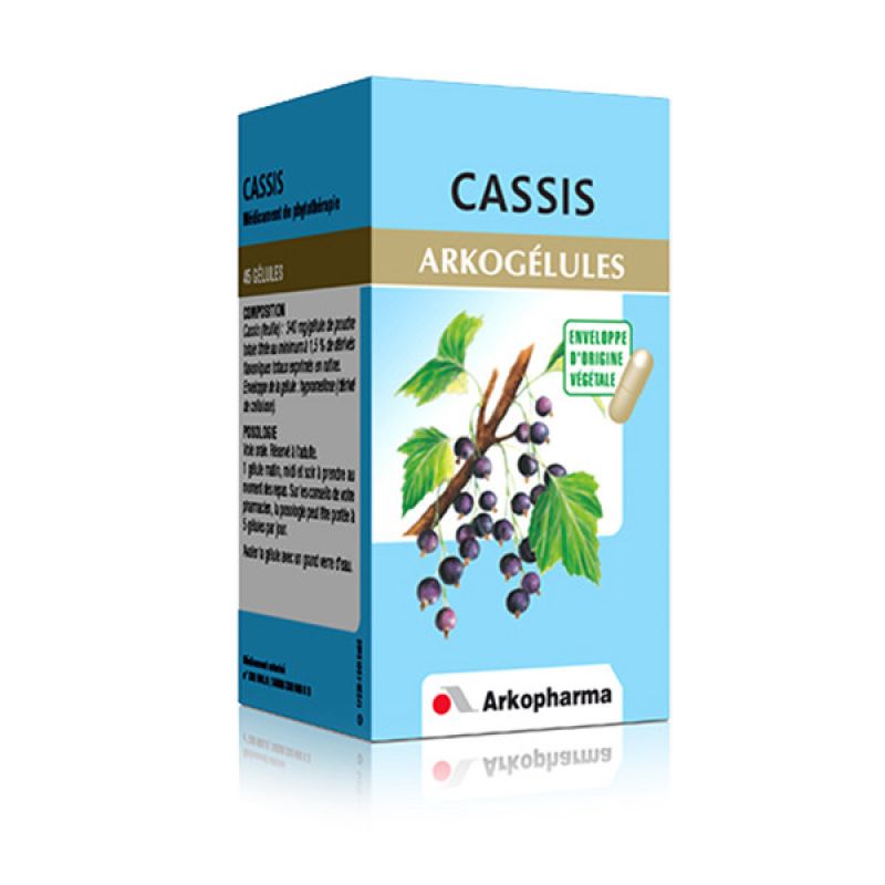 ARKOGELULES CASSIS, 45 gélules
