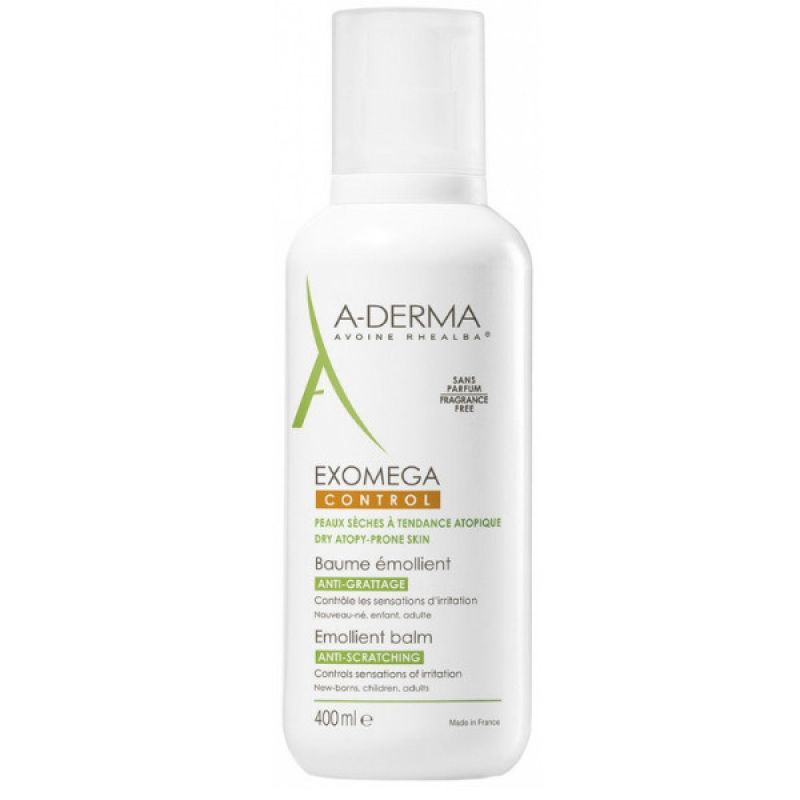 Aderma Exomega Control Baume Émollient 400 ml