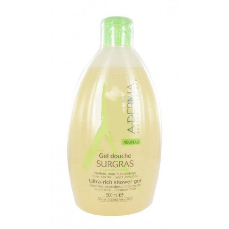 Aderma Gel Douche Surgras 500ml