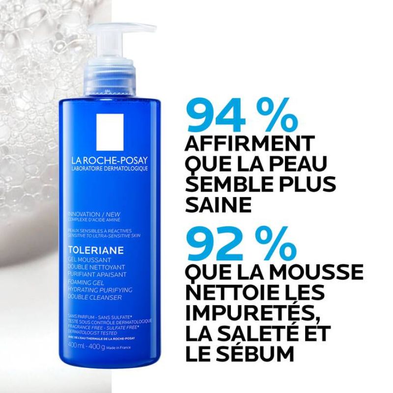 La Roche Posay Toleriane Gel Moussant 400 mL