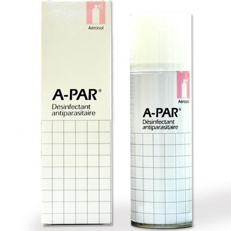 APAR Solution désinfectante antiparasitaire Aéros/200ml