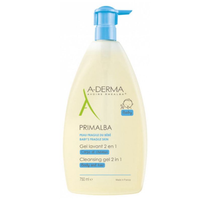 Aderma Primalba Gel Lavant 2 en 1 750 ml