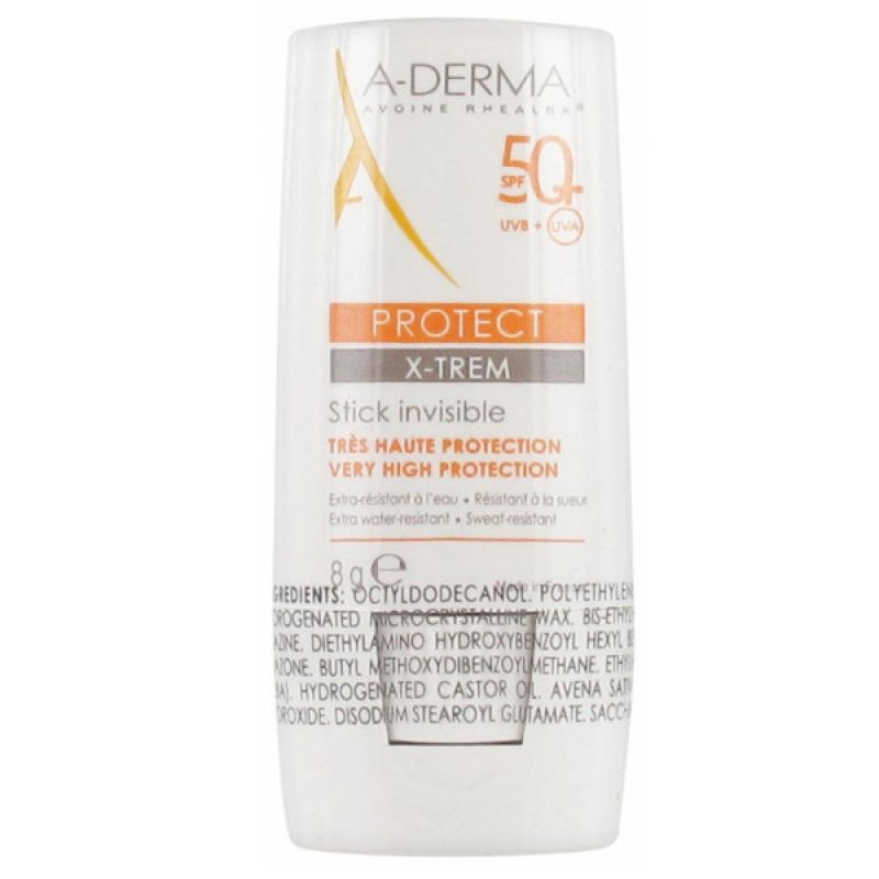 Aderma Protect X-Trem Stick Invisible SPF 50+ 8 g