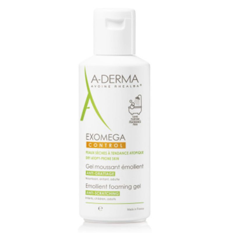 Aderma Exomega Control Gel Moussant Émollient Anti-Grattage 500 ml