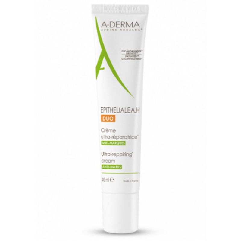 Aderma Epithéliale Crème Ultra-réparatrice Anti-marques Epithéliale AH Duo 40 ml