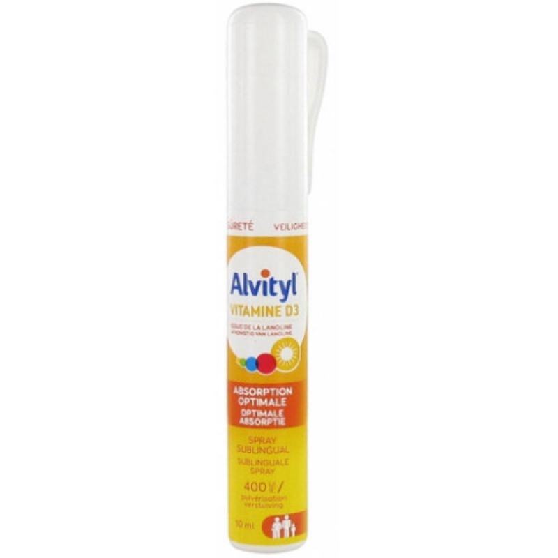 Alvityl Vitamine D3 Spray Sublingual 10 m