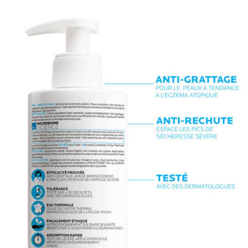 La Roche Posay Lipikar Creme AP+M 400mL