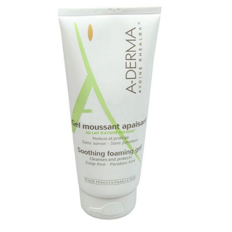 Aderma Gel Moussant Apaisant 200ml