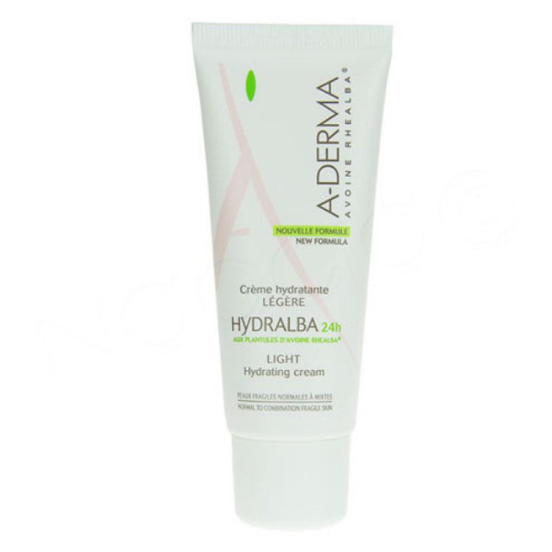 Aderma Hydralba 24H Crème Hydratante Légère 40 ml