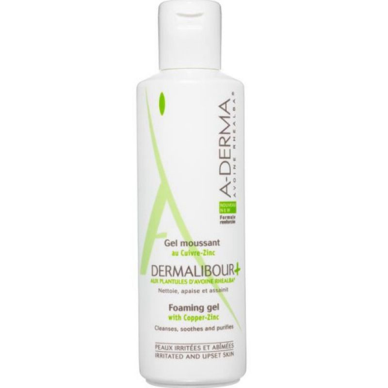 Aderma Dermalibour+ Gel Moussant Formule Renforcée 125 ml