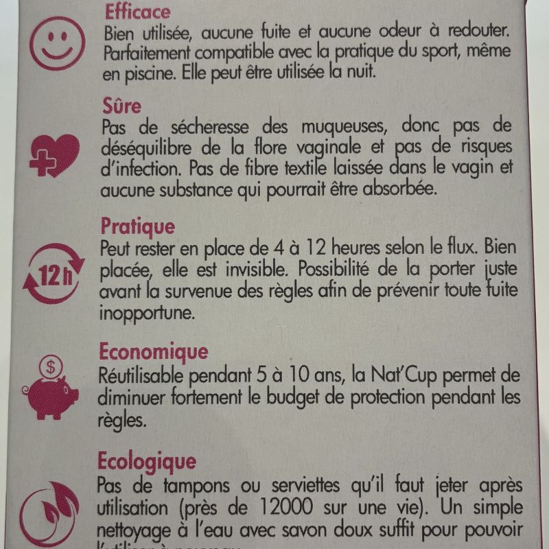 Coupelle Menstruelle Taille 1