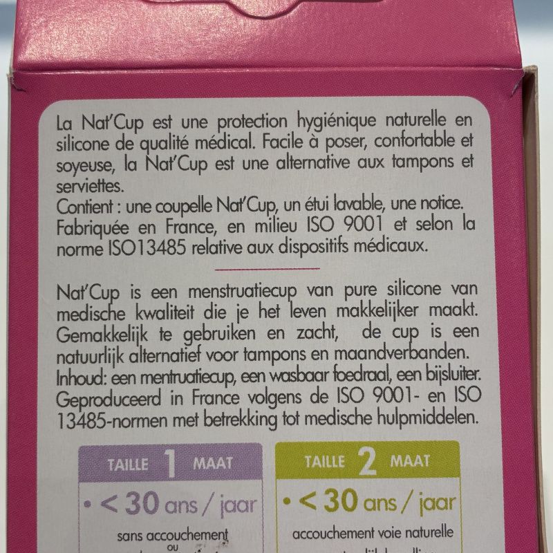 Coupelle Menstruelle Taille 1