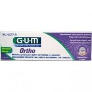 GUM Ortho dentifrice pour appareils orthodontiques 75ml