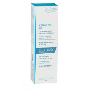 Ducray Keracnyl PP crème apaisante anti-imperfections tube de 30ml