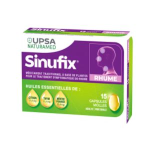 Sinufix 15 capsules molles
