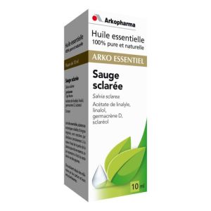 Arkopharma Arko Essentiel Huile Essentielle de sauge sclarée 10 ml