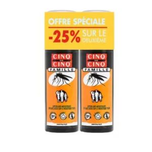 Cinq sur Cinq famille Lotion Anti-moustiques 100ml lot de 2