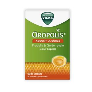 Oropolis Coeur Liquide Gelée Royale Boite de 16 pastilles