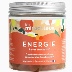 Les Miraculeux Energie sans sucre Gummies x42