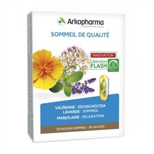 ARKOPHARMA SOMMEIL DE QUALITE 30 GELULES DUOFLASH