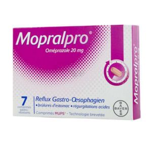 MOPRALPRO 20 mg, comprimé gastro-résistant