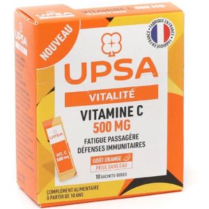 Vitamine C 500mg Bte 10 sachets-dose
