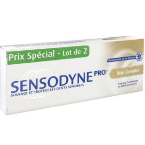 Sensodyne Pro Soin Complet Lot de 2 x 75 ml