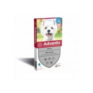 Advantix Petit Chien 4-10kg 4 Pipettes