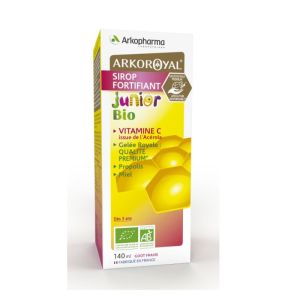 Arkoroyal Sirop Fortifiant Junior bio 140 ml