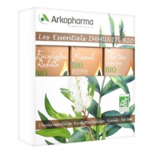 Arko Essentiels Immunite Bio Coffret 3 Huiles essentielles