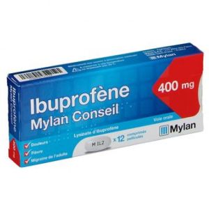 Ibuprofene Mylan 400mg Cpr Bt12