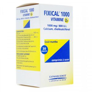Fixical D3 1000mg/800ui Cpr 30