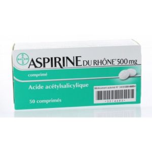 Aspirine Du Rhone 500mg Cpr 50