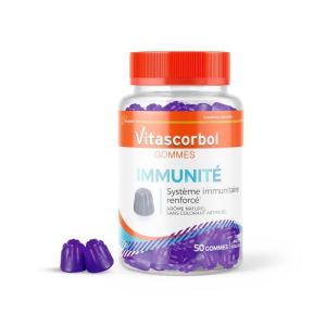 Vitascorbol Immunité 50 gommes