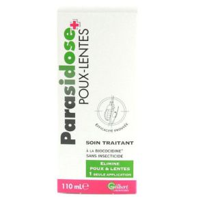 PARASIDOSE+ POUX LENTES Soin traitant à la Biococidine Fl/110ml