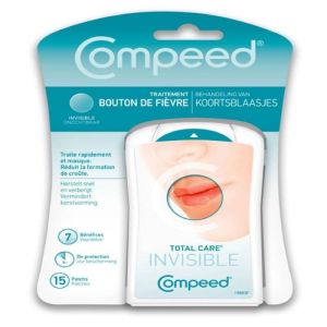 COMPEED Patch invisible pour bouton de fièvre Boîte/15
