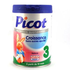 PICOT Lait de croissance pour nourrisson sans sucres ajoutés Boîte/1,5kg