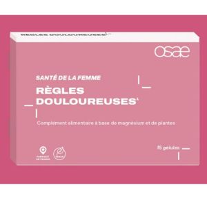 Osae Règles douloureuses 15 gélules