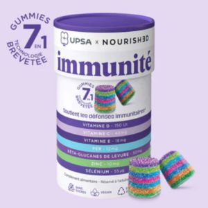 Nourished 7en1 Immunité Boite 30 gummies