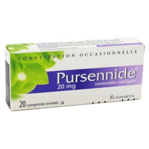 PURSENNIDE 20 mg, comprimé enrobé