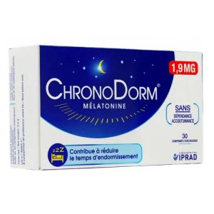 ChronoDorm Mélatonine 1,9mg 30 comprimés